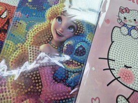 Lamina para pintar con diamantes